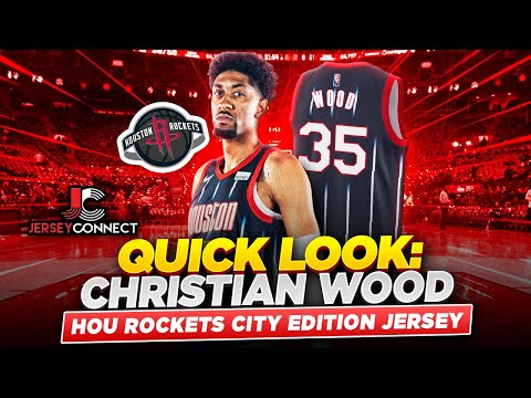QUICK LOOK: Christian Wood Houston Rockets Nike Swingman