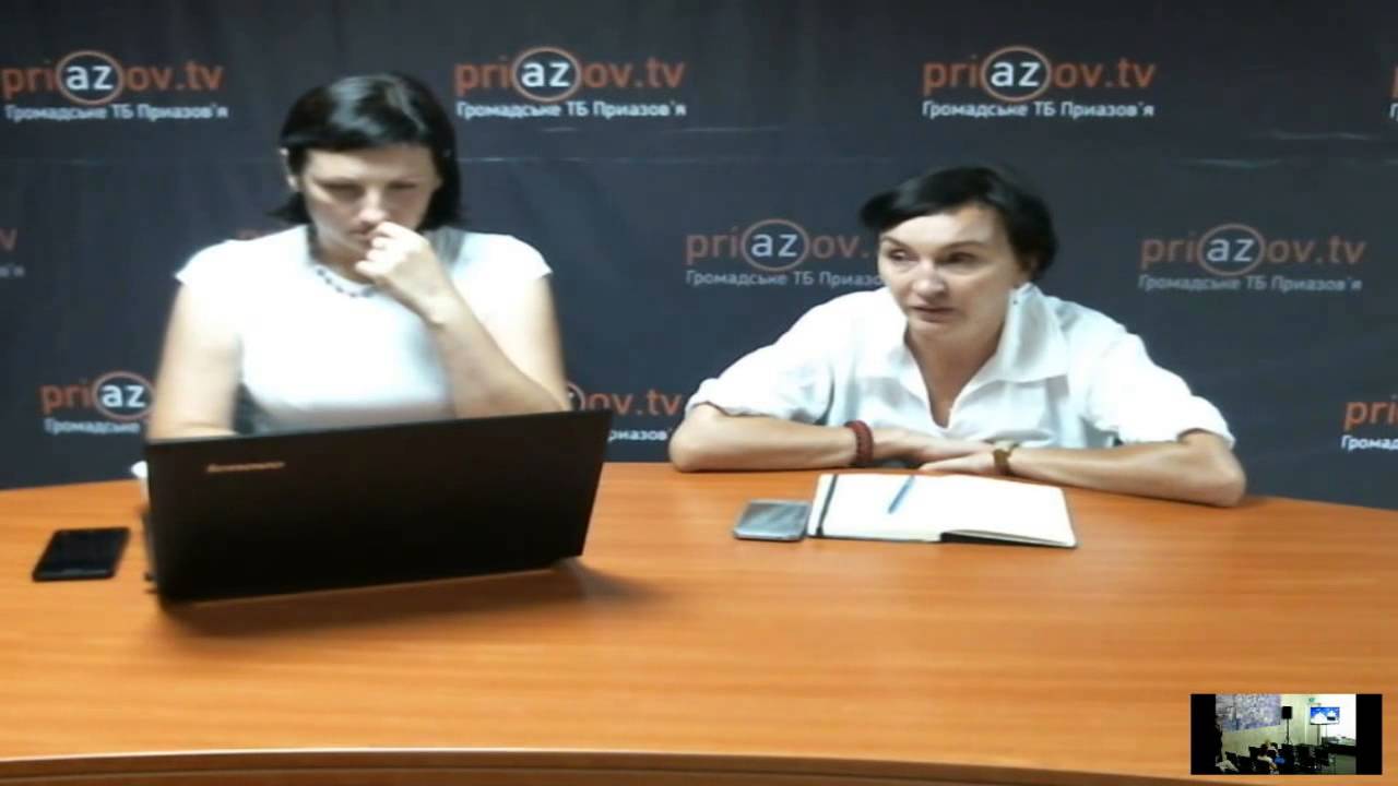 Activists of Mariupol speak on the situation around the village Shyrokyne.UCMC, 11th of August 2015