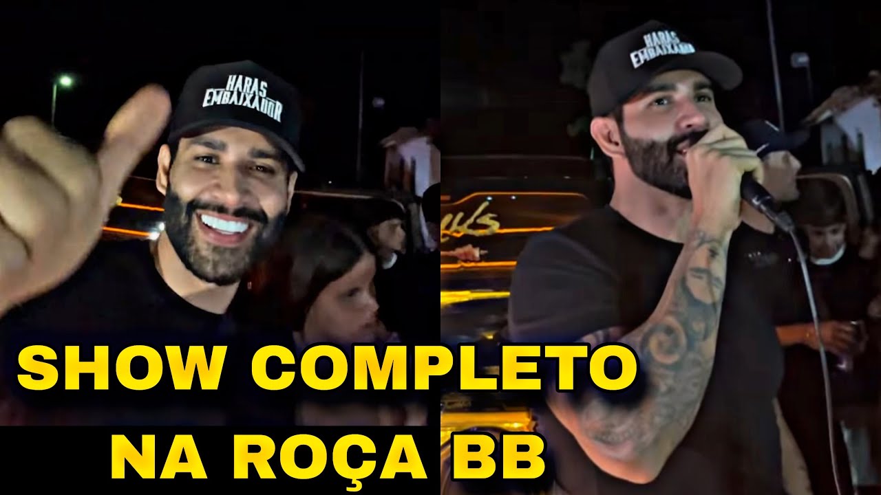 Show de GUSTTAVO LIMA e TRIO REMELEXO na Roça 😍 Completo 