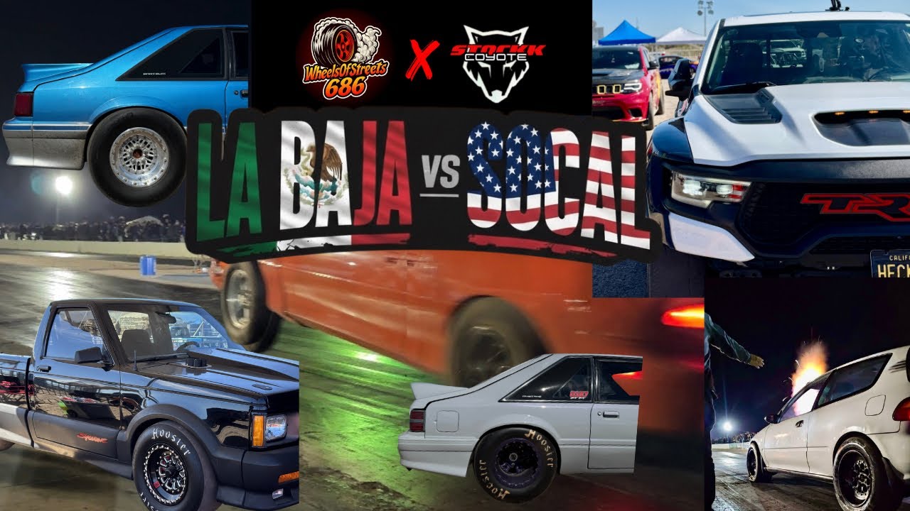 🔥La Baja vs SoCal: La rivalidad más intensa termina en ACCIDENTE (Izzi Performance)🏁