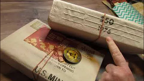 Vintage Coin Bag Journals!  Final Flip Through