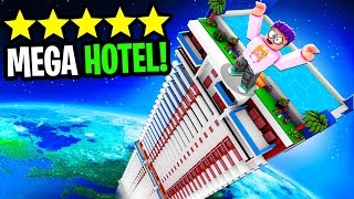Can We Get A MAX LEVEL HOTEL In ROBLOX MEGA HOTEL TYCOON?! (EXPENSIVE VIDEO!) screenshot 4