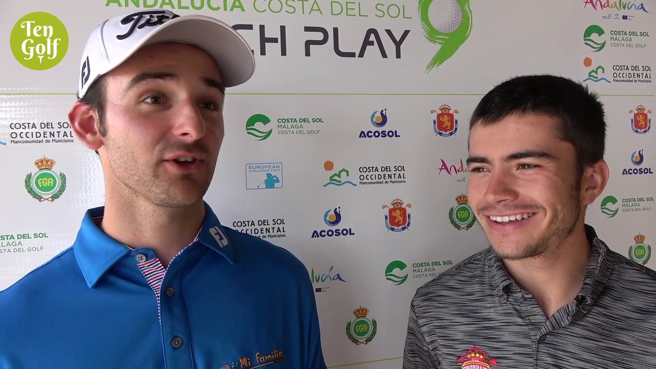 Emilio Cuartero e Iván Cantero analizan la primera ronda del Andalucía Costa del Sol Match Play 9