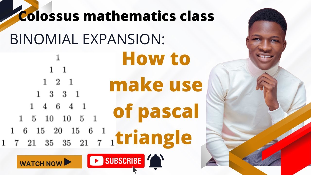Binomial : How to use pascal triangle