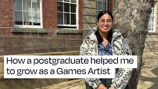 Bhaavya Meyhta talks about why she chose a postgrduate in Games Art and how easy it was to apply