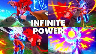 Who is the STRONGEST Goku? SSJ7 vs CC Blue Universal 🦍🔥| Sparking Zero Pov Switch