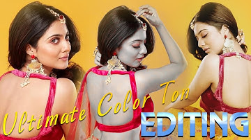 HDR Cinematic Color Grading With Photoshop | Camera Raw Tutorial | Photoshop cc Background Change