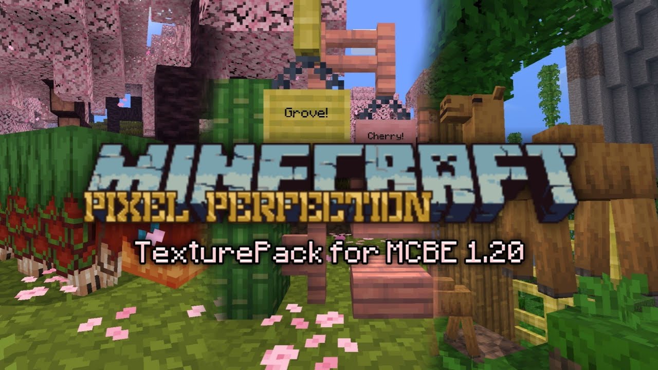 MCPE aesthetic TexturePack 1.20 Classic faithful 32X 