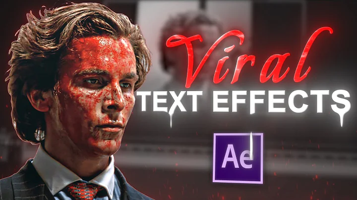 VIRAL Text Effects I After Effects Tutorial