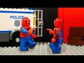 Spider-Man Pointing Meme in LEGO