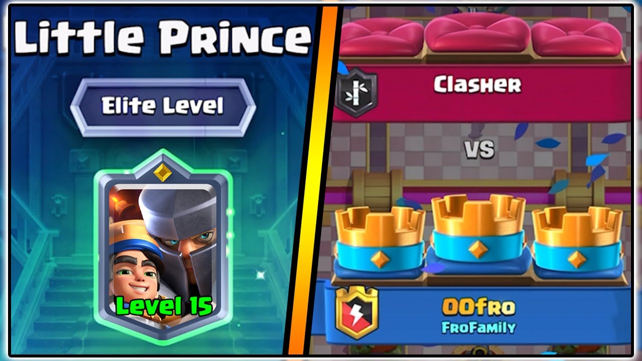 LITTLE PRINCE IS THE BEST CHAMPION IN CLASH ROYALE! 