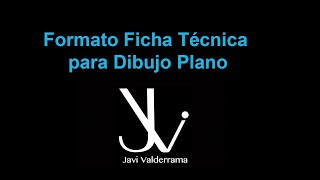 Formato para Ficha Técnica en Diseño Plano de Prendas