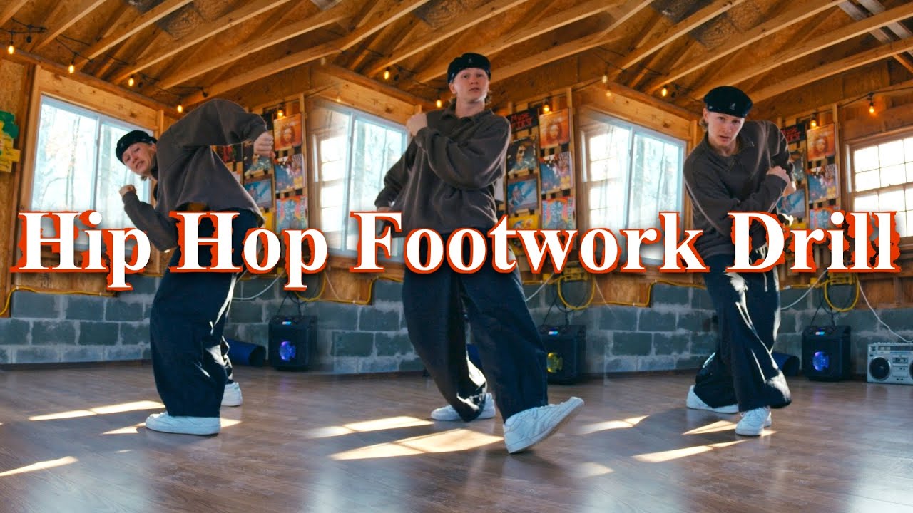 Упражнения на отработку работы ног в хип-хоп танце | Основы хип-хоп танца