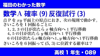 福田のわかった数学〜高校１年生089〜確率(9)反復試行の確率(3)