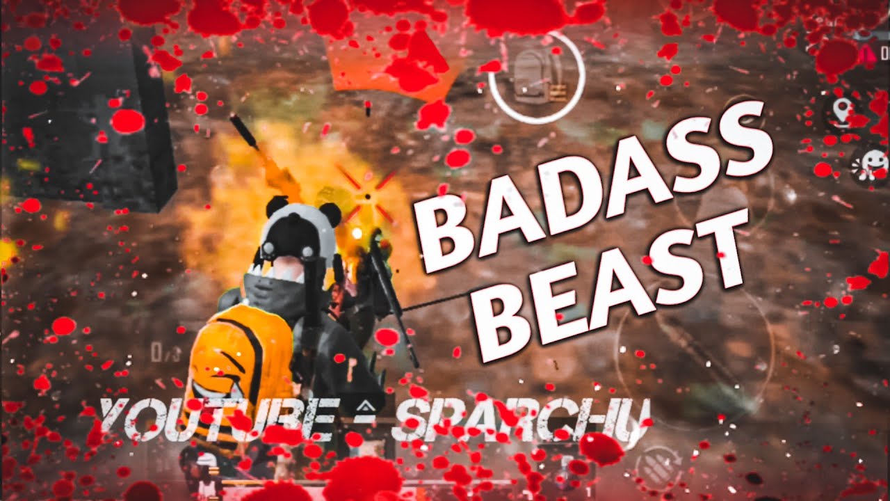 BADASS BEAST || PUBG MOBILE MONTAGE || Sparchu