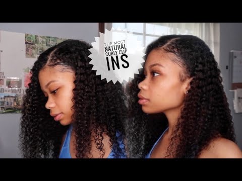 video about Clip in Hair Extension Jerry Curl