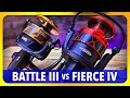 Penn FIERCE 4 vs BATTLE 3 review, which is the better reel