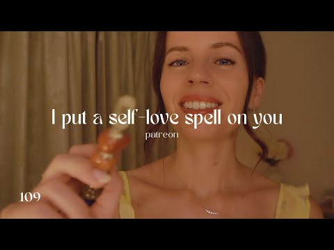 ASMR REIKI | I put a 'self love' spell on you (writing affirmations into your energy)