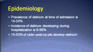 Download Lagu Updates in Delirium (a Geriatricians Perspective) MP3