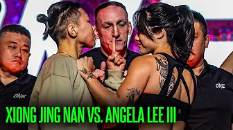 Fierce Women’s MMA Trilogy 🔥 Xiong Jing Nan vs. Angela Lee III Fierce Women’s MMA Trilogy 🔥 Xiong Jing Nan vs. Angela Lee III
