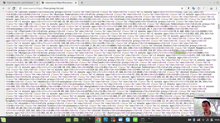 Scraping FREE PROXY LIST in 1 LINE OF PYTHON CODE within a SCRAPY Shell