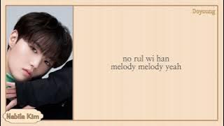 TREASURE - DARARI (REMIX) easy lyrics
