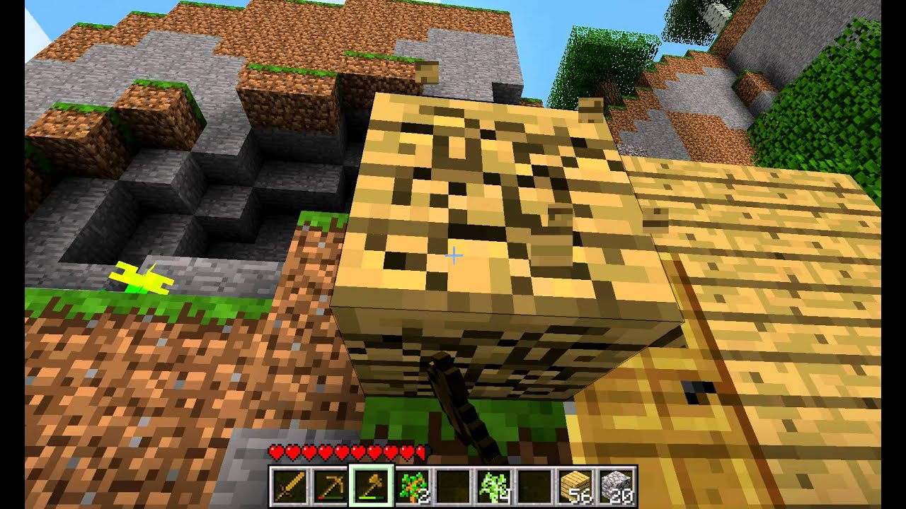 minecraft lets play #1 surviving ur first night part 2 - YouTube