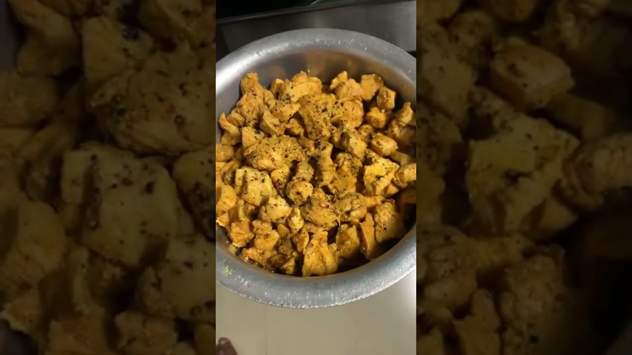 Chinese Food Pre-Preparation 