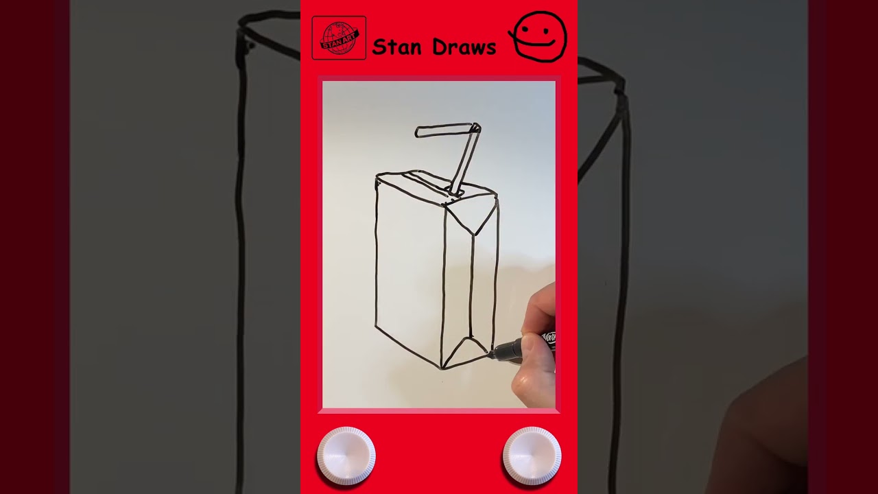 How to Draw a Juice Box Like a Pro!