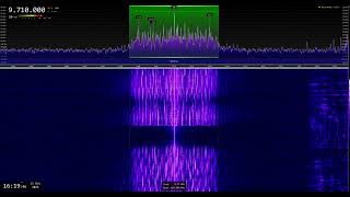 Vatican Radio \/ 9710 kHz - Shortwave Reception (Interval Signal)
