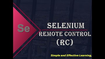Selenium Remote Control (RC) || Latest Selenium Tutorial For Beginner || Selenium Grid