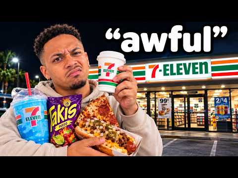 I Tried The WORST Food At 7-Eleven!