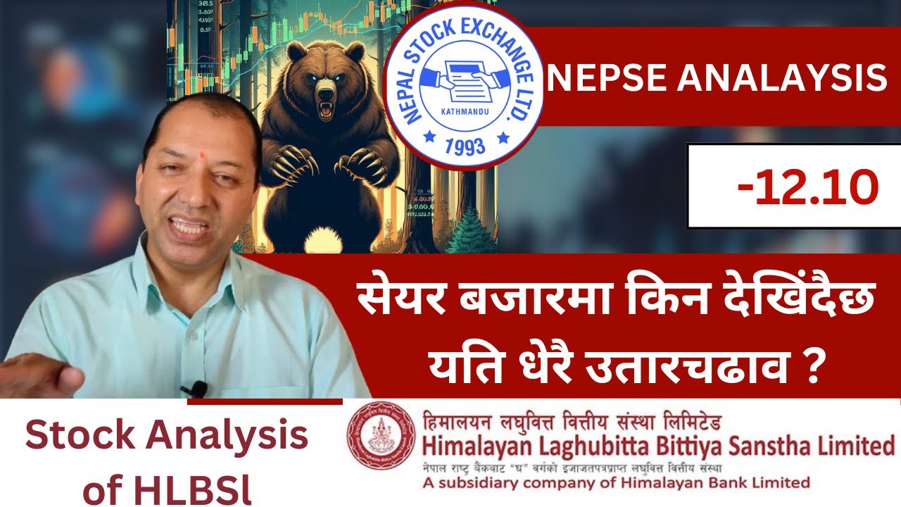 NEPSE Technical Analysis/NEPSE Update/NEPSE Chart Analysis/HLBSL Analysis /Raju Paudel.