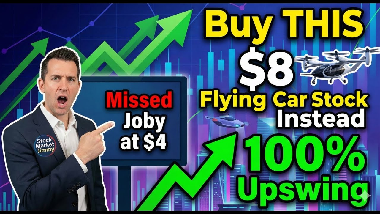 Missed Joby at $4 Buy THIS $8 Flying Car Stock Instead 100% Upswing