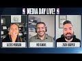 LIVE: Media Day Live! | Alexis Morgan, Zach Harper, & Mo Dakhil take you inside 2025 #NBAMediaDay