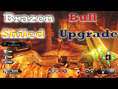 Black Ops 4 Zombies: Brazen Bull Shield Upgrade Tutorial (IX Easter Egg The Iron Bull )