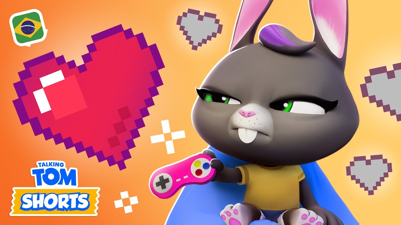 Gamers em ação! | Talking Tom Curtas | Coletânea de Animações