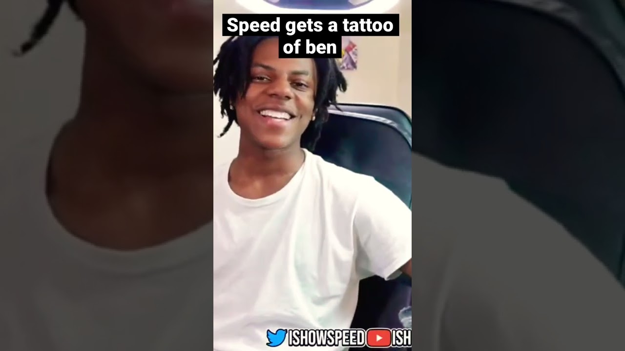 Speed gets a tattoo of ben 
