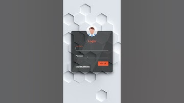 Login Form Using HTML CSS | #shortsfeed #shorts #shortvideo #ytshorts #webdevelopment #cssanimation