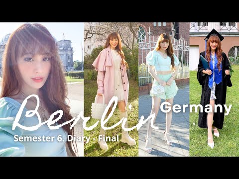 BERLIN Vlog 6 Spring Summer Diaries Mitte Aesthetics Museums Berlin Wall Graduation 