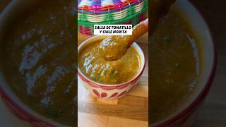 Salsa De Tomatillo Y Chile Morita