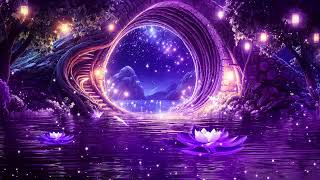 Peaceful Night 💜 Soothing Deep Sleep Music ★ Drift Away to Dream World