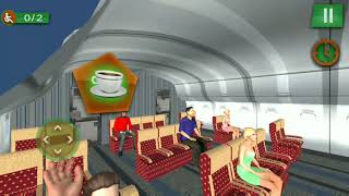 Virtual Air Hostess Flight Attendant Simulator by Mushrooms Game Android Gameplay HD screenshot 4