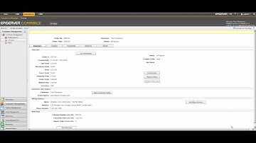 EPiServer - Searching Customers/Orders and Placing Orders in EPiServer Commerce