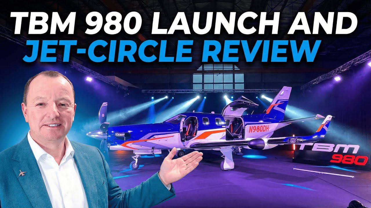 Launch review of the TBM 980 from Daher within the JET-Circle