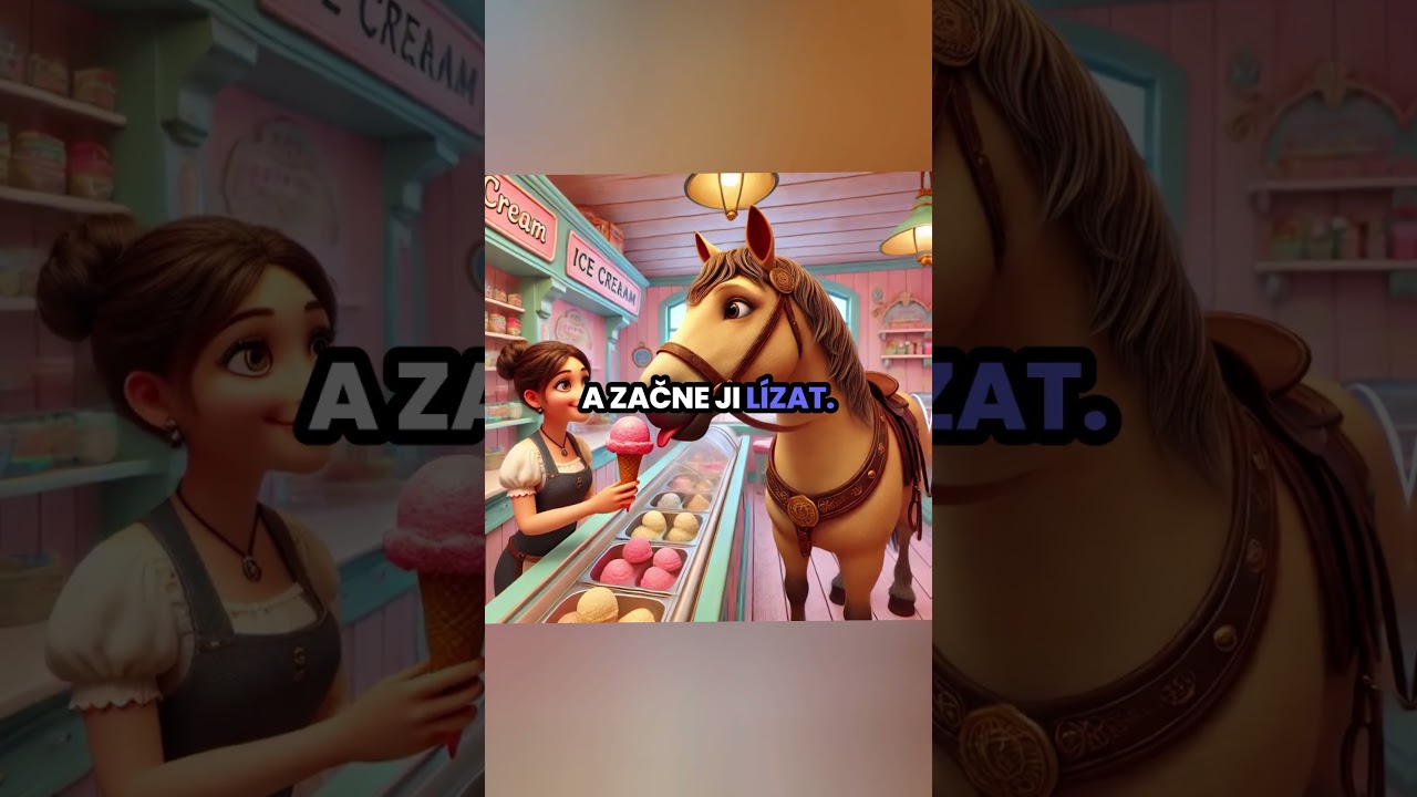 Kůň Přišel Do Cukrárny Pro Zmrzlinu 😂😂😂