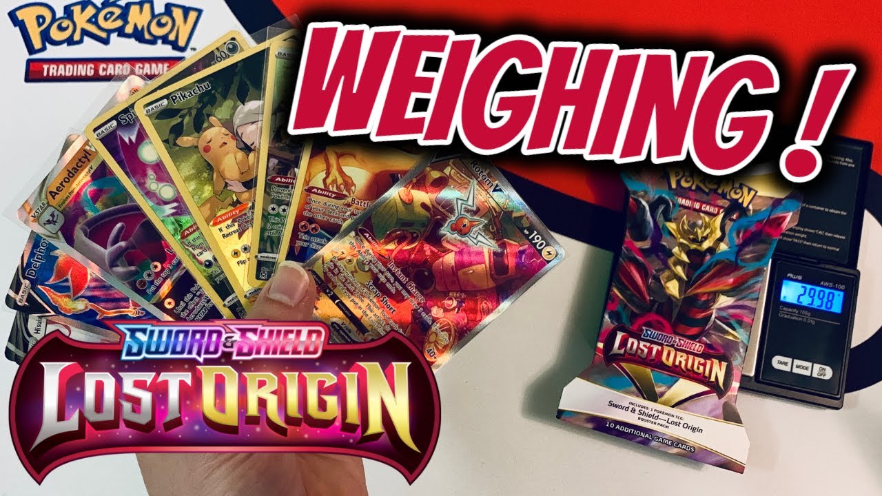 How to WEIGH Lost Origin Blister Packs and get an Alt Art!