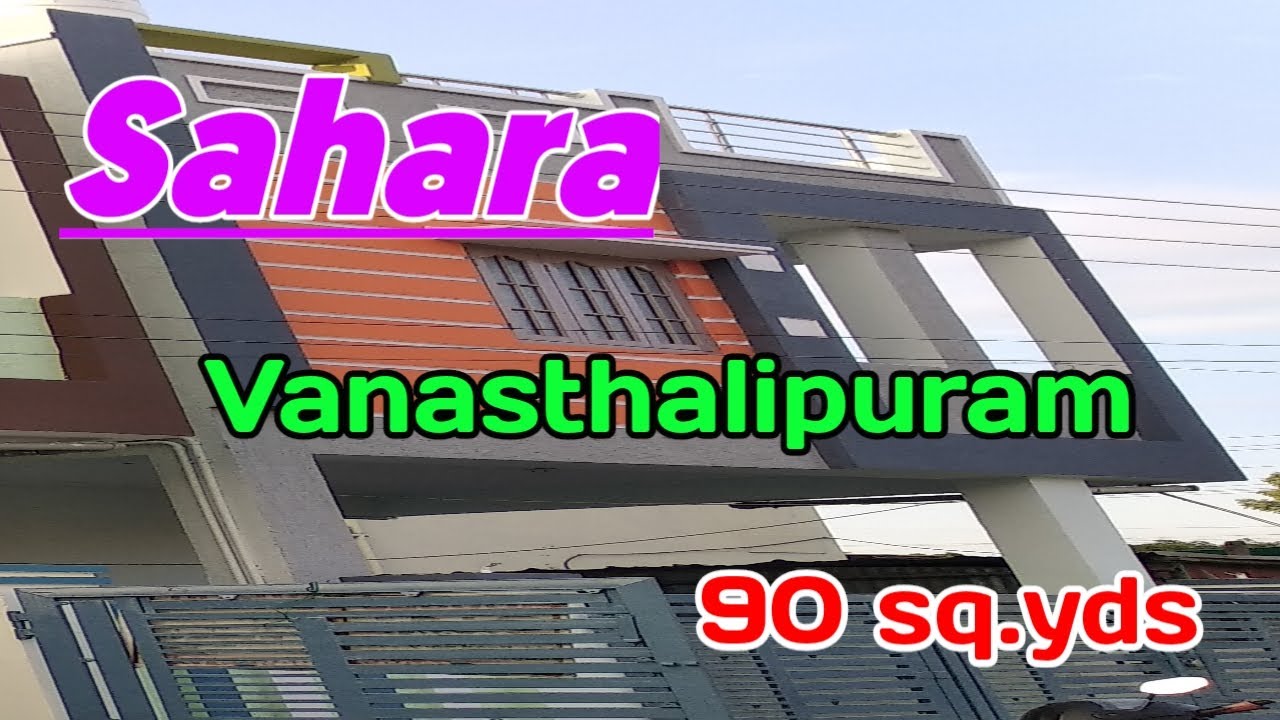 House for sale in Vanasthalipuram hyderabad Sahara road 90 sq.yds