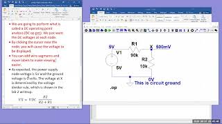 prelab 2 ltspice tutorial video