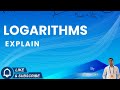 Logarithms for B.Ed Entrance and all Competitive Exams by Dibya Sir #maths #mathstricks #bedexam2025
